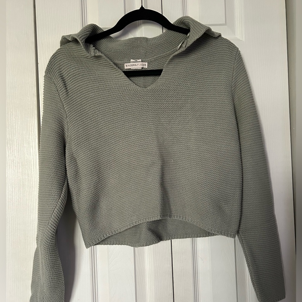 Women's Sage Green Sweater